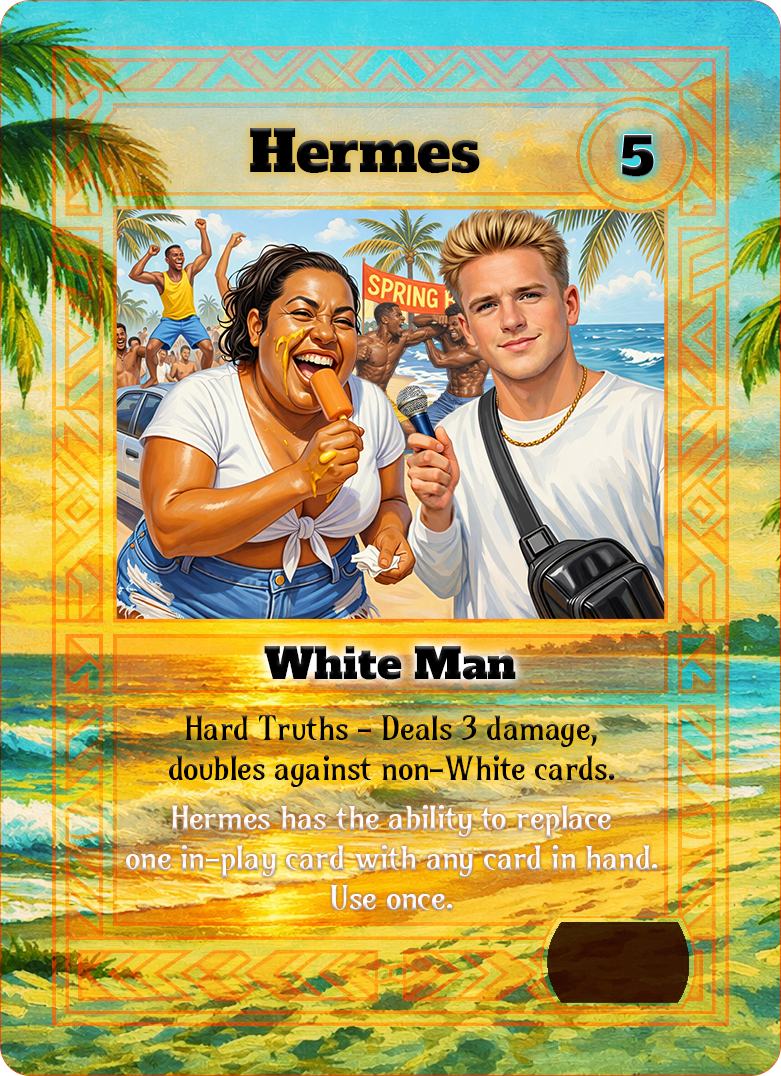 Limited Edition Hermes Legendary Card
